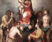 安德烈 德尔 萨托 : Madonna in Glory and Saints